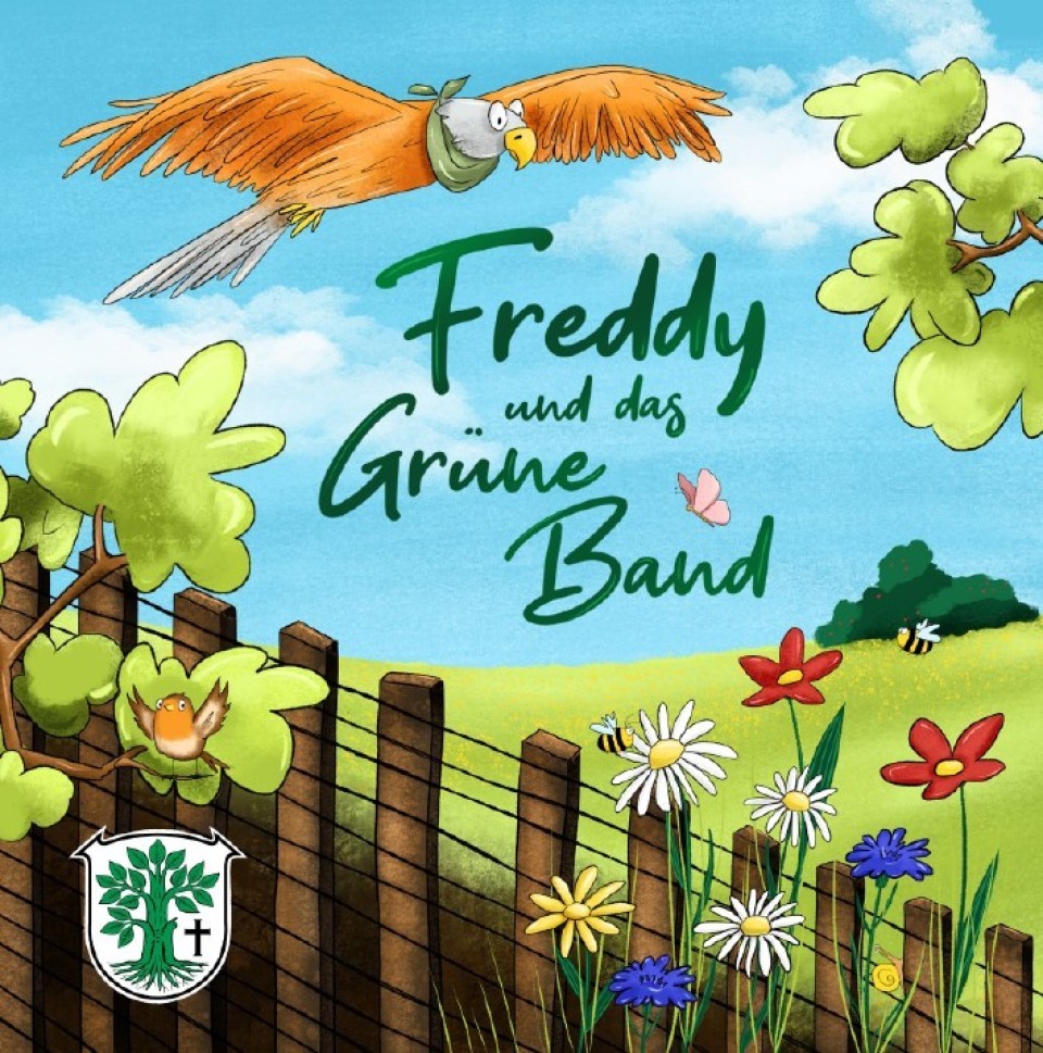 Freddy der Rotmilan: Neue Erlebnisstation am Grünen Band und buntes Programm zum Centmarkt